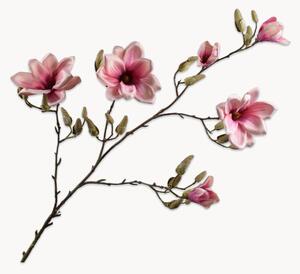 Set di 2 fiori artificiali Magnolia