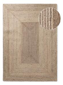Tappeto colore naturale chiaro/colore naturale scuro in iuta reversibile/tessuto a mano 120x170 cm Juno – Hanse Home