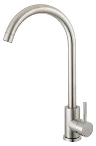 Miscelatore per cucina SP-10020, finitura cromata, acciaio inossidabile 304, valvola in Vetroceramica