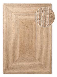 Tappeto di colore naturale/colore naturale chiaro in iuta reversibile/tessuto a mano 120x170 cm Juno – Hanse Home