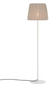 PR Home lampada da terra da esterno Agnar, bianco/marrone, 140 cm