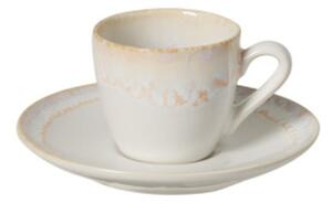 Tazzina per espresso bianca in gres 100 ml Taormina – Casafina
