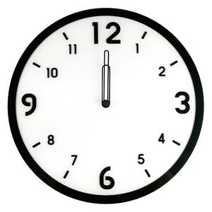 Orologio da parete in cristallo acrilico Basic BIG Diametro 50 cm , spessore 3 mm colore trasparente