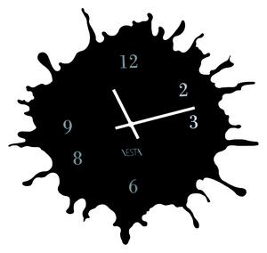 Orologio da parete movimento al quarzo BIG �63,5x2,5 in plexigas bicolore SKIZZO Nero