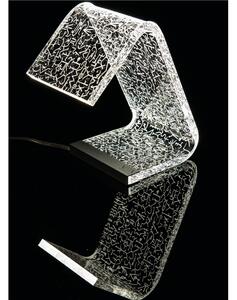 Abat-Jour C-LED MAYA 11x17xh19 cm - 1,9 W-24 V struttura in Plexi