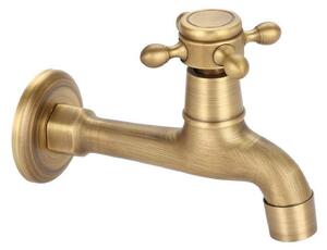 Rubinetto vintage in ottone, attacco G1/2, per lavello da cucina, mocio, piscina, giardino