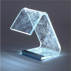 Abat-Jour C-LED RETRO 11x17xh19 cm - 1,9 W-24 V struttura in Plexi