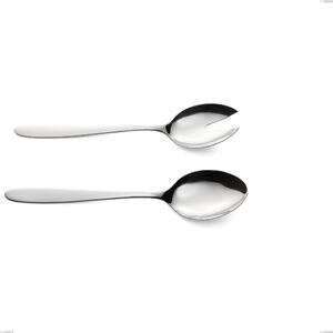 Coppia insalata armonia, Acciaio inox Aisi 304 lucido, spessore 3 mm, lunghezza 242 mm