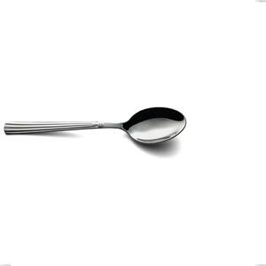 Cucchiaio tavola linea BAVARIA in Acciaio 18/10 (AISI 304) lunghezza 195 mm, spessore 2,0 mm, finitura inox lucido lavabili in lavastoviglie