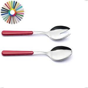 Coppia insalata Brio, Acciaio inox 18.c (AISI 430), manici in abs Dimensioni lunghezza 22,5 cm