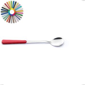Cucchiaio bibita Brio, Acciaio inox 18.c (AISI 430), manici in abs Dimensioni lunghezza 19,3 cm