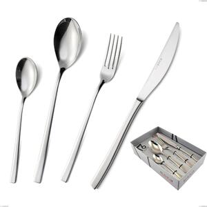 Confezione vetrina 16 pezzi celine, Acciaio inox Aisi 304 lucido, spessore 4.5 mm