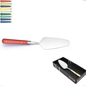 Confezione vetrina 1 pezzo pala torta country, acciaio 18/10 aisi 304 manici in abs