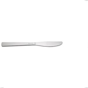 Coltello tavola economico doram, Acciaio inox Aisi 304 lucido, spessore 2.5 mm, lunghezza 215 mm