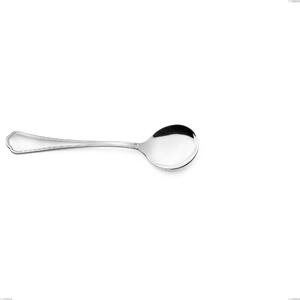 Cucchiaio brodo Domus, inox 18.10 (AISI304), spessore 3.0 mm - lunghezza 168 mm