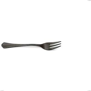 Forchetta dolce Domus Black , Acciaio 18/10 trattamento PVD, spessore 3 mm, lunghezza 152 mm