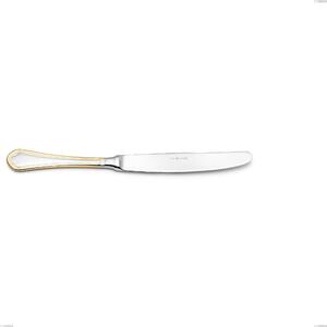 Coltello frutta Domus Oro, acciaio 18-10, oro 24 carati lucido, spessore 3 mm, lunghezza 217 mm