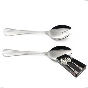 Confezione vetrina 2 pezzi insalata Eden, inox 18.10 (AISI304) , spessore 3.0 mm