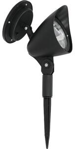 Lampada solare LED JOKER LED/1,2V 100 mAh 4000K 31,5 cm IP44 nera