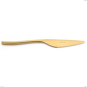 Coltello frutta Etoile PVD Gold, Acciaio 18/10 lucido, spessore 4 mm, lunghezza 206 mm, pvd oro