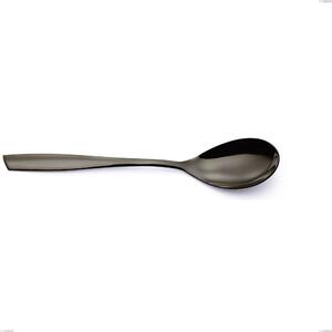 Cucchiaio da servizio Acciaio inox 18/10 PVD Black Eleven lunghezza 253 mm spessore 2,5 mm nero