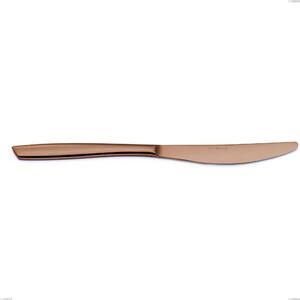 Coltello tavola ELeven PVD Chocolate, Acciaio 18/10 lucido, spessore 2.5 mm, lunghezza 235 mm, PVD chocolate