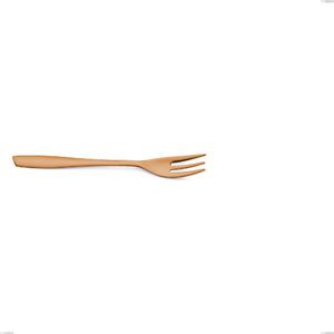 Forchetta dolce Eleven Sahara 2,5 mm Brunita sabbiata , Acciaio inox 18-10, AISI 304 , lunghezza 154 mm