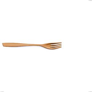Forchetta frutta Eleven Sahara 2,5 mm Brunita sabbiata , Acciaio inox 18-10, AISI 304 , lunghezza 191 mm