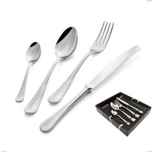 Confezione vetrina 24 pezzi Firenze, Acciaio inox 18.10 (Aisi304) , spessore 2.5 mm- posate