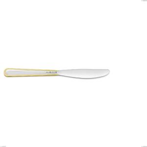 Coltello frutta economico Galles oro, acciaio 18-10, oro 24 carati lucido, spessore 2 mm, lunghezza 201 mm