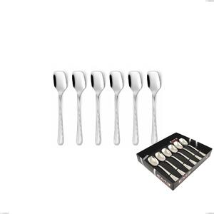 Confezione vetrina 6 pezzi gelato Galles, Acciaio inox 18/10 (aisi 304), spessore 2.00 mm