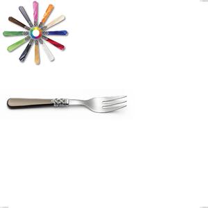 Forchetta dolce Ginevra, (acciaio 18.10 aisi304), manico in nylon, Lunghezza 151 mm