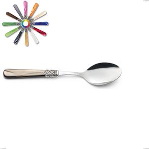 Cucchiaio da servizio Ginevra, (acciaio 18.10 aisi304), manico in nylon, Lunghezza 236 mm
