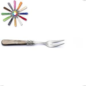 Forchetta carne Ginevra, (acciaio 18.10 aisi304), manico in nylon, Lunghezza 209 mm