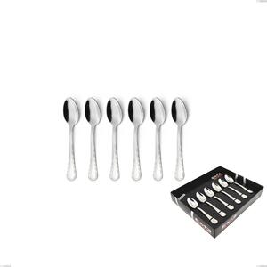 Confezione vetrina 6 pezzi moka Impero, ACCIAIO INOX 18.10(AISI304), spessore 2.5 MM