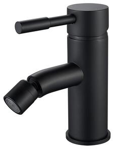 Miscelatore monocomando per bidet, lavabo, in ottone nero