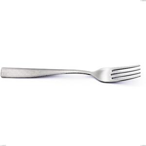 Forchetta tavola Infinity Seamless, Acciaio 18/10 (aisi 304) incisione lasert, spessore 2.5 mm, lunghezza 214 mm