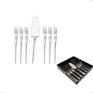 Confezione vetrina 7 pezzi dolce Joli, Acciaio inox 18.10 (AISI304), spessore 4.00 mm finitura Lucida