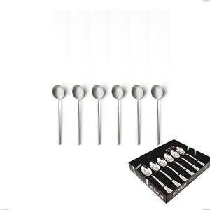 Confezione vetrina 6 pezzi caff� Kyoto Sabbiato, Acciaio inox (Aisi 304) inox sabbiato