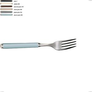 Forchetta tavola linea gres, acciaio 18/10 aisi 304 manici in acrilico, lunghezza 210 mm