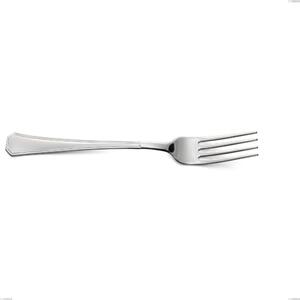Forchetta da servizio loira, Acciaio inox Aisi 304 lucido, spessore 2 mm, design Classico, lunghezza 230 mm