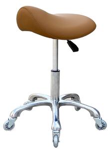Sedia ergonomica con schienale, dotata di funzione girevole e altezza regolabile