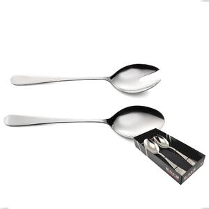 Confezione vetrina 2 pezzi insalata Lady, 18/10 (AISI304), spessore 2,5 mm