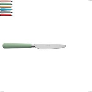 Coltello frutta macarons, Acciaio inox 18.10 lunghezza 200 mm manici in acrilico inox lucido