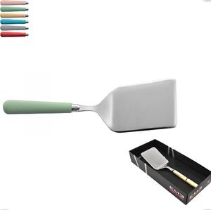 Confezione vetrina 1 pezzo pala lasagne macarons, Acciaio inox 18.10 manici in acrilico inox lucido