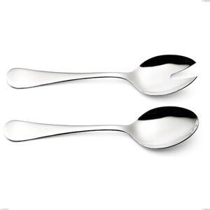 Coppia insalata Milano inox 18/10 , Acciaio inox 18/10 (AISI304) lucido a specchio , spessore 2.5 mm