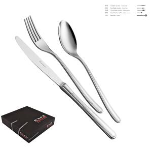 Servizio Posate MEDEA 51 pezzi acciaio inox 1810 lucidato a specchio spessore 3.0 mm in Confezione Regalo- posate