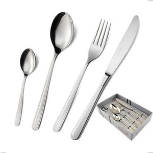 Confezione vetrina 16 pezzi medea, Acciaio inox Aisi 304 lucido, spessore 3 mm