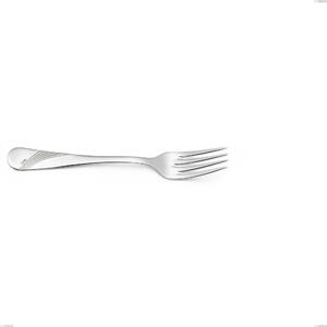 Forchetta pesce Milano Inciso , 18/10 (AISI304) acciaio inox Lucido Acciaio lucido finitura a specchio , manico inciso, spessore 2,5 mm mm, lunghezza 184 mm