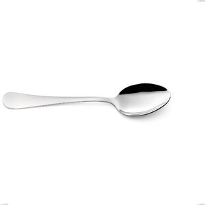 Cucchiaio tavola Milano inox 18/10 , Acciaio inox 18/10 (AISI304) lucido a specchio , spessore 2.5 mm, lunghezza 205 mm